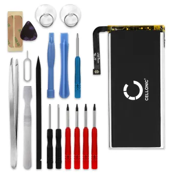 CELLONIC® Phone Battery Replacement for Google Pixel 5 + 17-Tool Phone Repair Kit - GTB1F 3800mAh