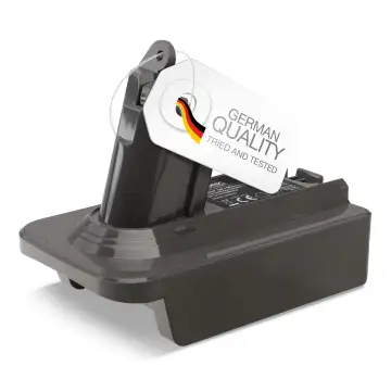 DeWalt 18V-20V or Milwaukee 18V to Dyson V6 Series Battery Adapter Converter MT18V6 from CELLONIC