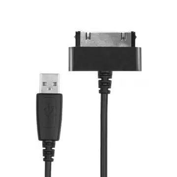 Cable USB para tablets Samsung Galaxy Note 10.1 / Tab 8.9 / Tab 10.1 / Tab 2 7.0 / Tab 2 10.1 / GT-N8000 / GT-P3100 / GT-P5100 / GT-P6800 / GT-P7500 - Cable de Carga y Datos 2.0 1.0m negro