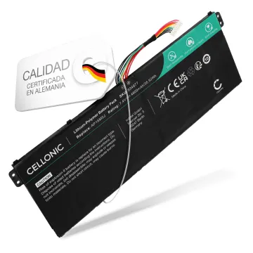 Batería Acer para ordenador portátil Acer Aspire 3, Acer Aspire 1, Acer Extensa 15, Acer AP16M5J 4800mAh 7.4V  de CELLONIC