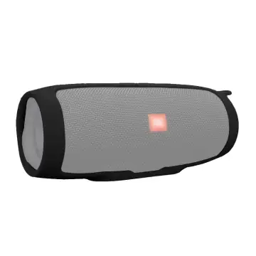 Funda de silicona para JBL Charge 3 Funda antigolpes para altavoces bluetooth - Cubierta protectora acolchada de 21.3 x 8.7 x 8.85cm en negro, Soft case