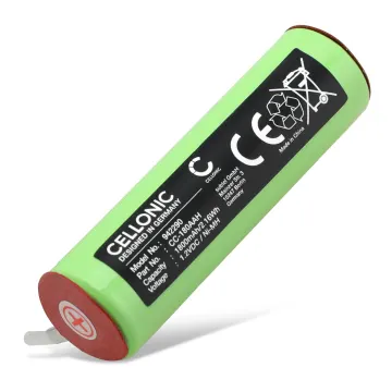 Battery for Braun Micron Vario 3, 3020, 4520, 5414, 5424, 6520, 7570, 7765, 8595, 8995 1800mAh from CELLONIC