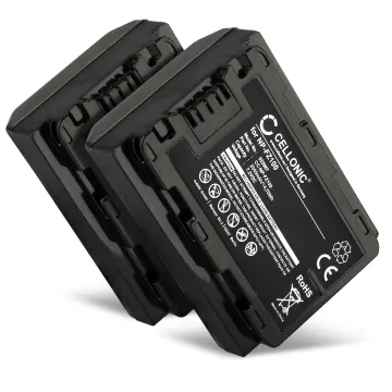 2x Batteria per Sony Alpha 7 IV, A7 III, Alpha 7 III, A7R III, Alpha 7R III, 7C, Sony A9, A6600 2040mAh , marca CELLONIC