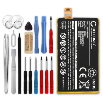 Batteria CELLONIC® LIS1594ERPC per Sony Xperia Z5 Compact / XA Ultra Ricambio da 2600mAh + Set di strumento Sostituzione facile con utensili adatti e duraturi