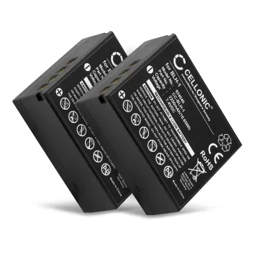 2x Batteria per Olympus OM-D E-M1 Mark II, Olympus OM-D E-M1 Mark III, Olympus OM-D E-M1X 2250mAh , marca CELLONIC, ricambi di lunga durata per macchine fotografiche e videocamere