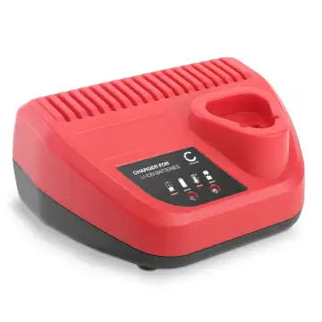 CELLONIC® Cargador Milwaukee 10.8V-12V - Cargador rápido 3A de baterías de ion de litio, Repuesto para cargadores C12 C, 48-59-2401, 4932352000, 4932352069, 48-59-2401