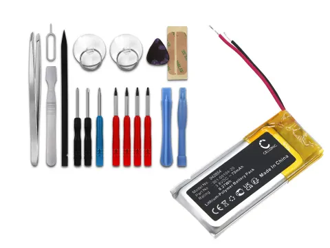Battery for Garmin Forerunner 45, Swim 2 70mAh + Tool-kit 17pcs from CELLONIC