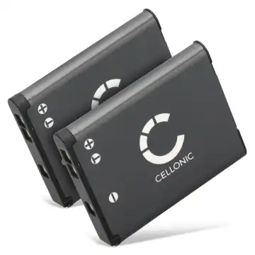 2x CELLONIC Camera Battery for Nikon CoolPix S33 S32 S2500 S3100 S3300 S3500 S3700 S4200 S4300 S5300 S6800 S6900 S7000 W100 Replacement EN-EL19 NP-BJ1 Battery 700mAh Backup