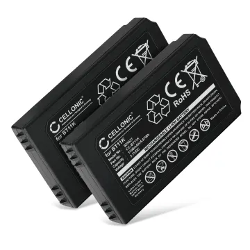 2x Batterie Ikusi IK2, PUPITRE IK2, Ikusi T70/2, Konecranes Mini Joystick Radio RMJ BT11K (1100mAh, 3.7V) de CELLONIC