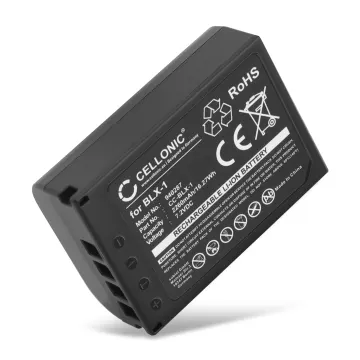 2x BLX-1 accu voor Olympus OM System OM-1 - 2260mAh vervangende accu voor camera