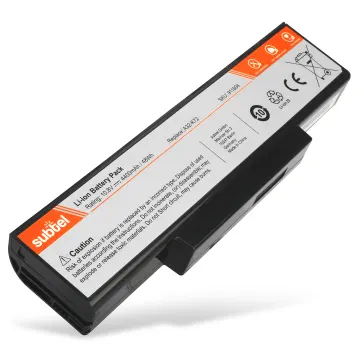 Battery for ASUS K73E, X73S, X72D, X72J, X73B, A73S, N73SV, N73S, K73S, N73, K72F 10.8V - 11.1V 4400mAh from subtel