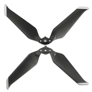 DJI Mavic 2 vervangende propellers - 2 Set stealth drone rotor blades met laag geluidsniveau, reserveonderdelenset propellers - zwart