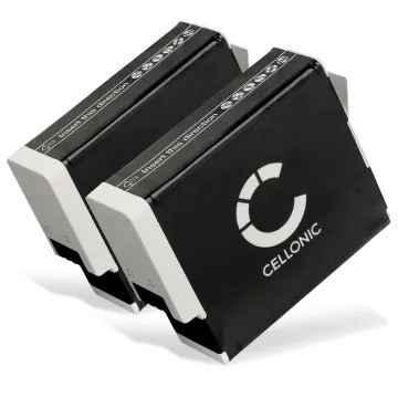 2x Batterie pour GoPro Hero 12 11 10 9, AHDBT-901 AHDBT-901C (1730mAh, 3.85V) de CELLONIC