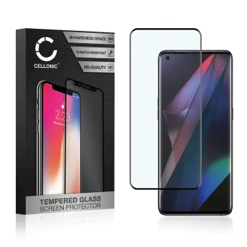 Screen Protector for Oppo Find X3 Pro Phone Screen Cover - 3D Full Cover 0,33mm Full Glue 9H Tempered Glass Smartphone Display Screen Guard Black