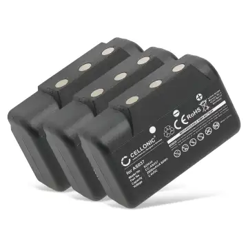 3x AS037 Battery for IMET BE5000, IMET I060-AS037 2000mAh Battery Replacement AS037 Remote Control Transmitter