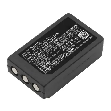 Batteria sostitutiva BA221030, BA202060 per telecomando/radiocomando HBC Radiomatic / Patrol S RV Affidabile ricambio da 2000mAh celle dalla lunga durata di vita utile