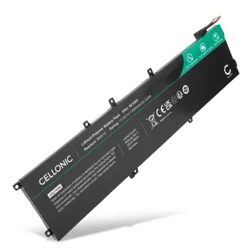 Battery for Dell XPS 15 9530, XPS 15 9550, Precision 5510, 4GVGH, 1P6KD, 01P6KD 11.4V 7300mAh from CELLONIC