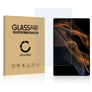 Protector de pantalla tablet Samsung Galaxy Tab S8 ultra X906B de CELLONIC® - (Calidad HD / 2.5D / 0,33mm / 9H), Tablet Screen protector, Tempered glass, Cristal templado