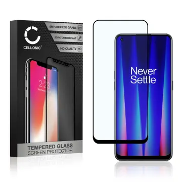 Vetro temperato CELLONIC® per OnePlus Nord CE 2, screen protector (3D Case-friendly 9H 0,33mm Full Glue) nero Pellicola salva schermo per telefono cellulare smartphone