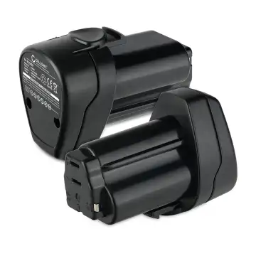 2x Battery for Metabo Powermaxx BS/ BS Basic/ BS Quick/ BS Quick Pro/ ASE, KPA 10.8 600 Cordless Tools - 1.5Ah 10.8V Li Ion 6.25439, 625439000 Battery Replacement