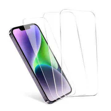 3x CELLONIC iPhone 14 Screen Protector - 6.1" Phone Screen Cover 2.5D Full Glue Ultra Thin 9H Tempered Glass Protective Smartphone Display Screen Guard