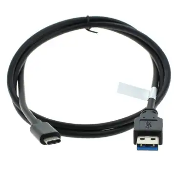 Cavo universale con connettore USB C Type C & USB A cavetto di ricarica 3A e rapido trasferimento dati 5 GBit/s - USB 3.1 Gen 1 (USB 3.0), nero, per notebook, cellulari, tablet e altri dispositivi mobili