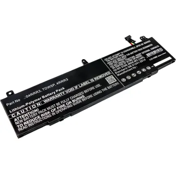 Battery for Dell Alienware 13, Alienware 13 R3, 4RRR3, P81G 15.4V 4800mAh from subtel