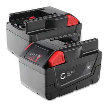 2x Batterie compatibili milwaukee 28v 48-11-1830,48-11-2830 , 4932352732, 48-11-2850, 4932-3991-96 per Milwaukee M28, HD28 PD, HD28 H, M28 CHPX, HD28SX 2 da 3Ah ioni di litio per trapani, radio, smerigliatrici, seghe circolari