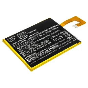 Batteria L18D1P31 compatibile con Lenovo Tab E7 TB-7104F Ricambio da 2650mAh per tablet pc -Sostituzione di lunga durata