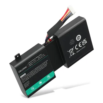 Batteria subtel® G33TT per notebook Alienware M17X R5 / Alienware M18X R3 Affidabile ricambio da 4400mAh Sostituzione ottimale per computer portatile laptop Dell