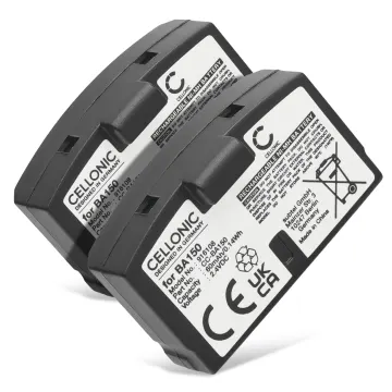 2x BA 151 Batteries for Sennheiser RS 400, IS 150, RI 50 Set TV, HD 60, TI 810, RS 2400, Audioport A 200 - BA 150/ BA 152 Replacement Headphones Battery Pack - 60mAh
