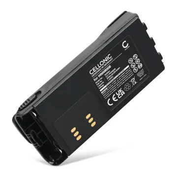 Batterij compatibel met Motorola GP340, GP360, GP380, GP320, GP680 - HNN9008 4000mAh vervangende accu reservebatterij extra energie