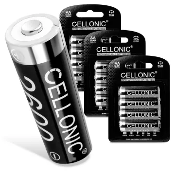 Cellonic® Piles AA ricaricabile - 2600mAh, precaricato, lunga durata - 12x batteria AA Mignon HR6 LR6