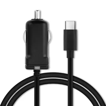 Cargador de coche con LED para móviles Essential Phone - Cable de carga de 1.1m, Cargador rápido 5V, 2.4A