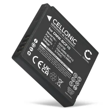 Battery for Panasonic CGA S106C, Lumix DMC FS10, Lumix DMC FS30, Lumix DMC F3, Lumix DMC FT3, Lumix DMC FX40, Lumix DMC FS6 700mAh from CELLONIC