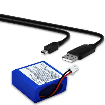 Batteria di ricambio 112-0410, LB-105 per POS Safescan 135i 145ix 155-S 155i 165-S 165i 185-S Affidabile sostituzione da 700mAh + Cavo USB 112-0410, LB-105 per terminale di pagamento