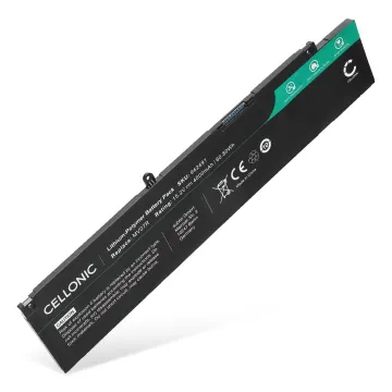 Battery for Dell G3 15 3500, G5 15 5500, Dell 266J9, 72WGV, MV07R 15.2V 4000mAh from CELLONIC