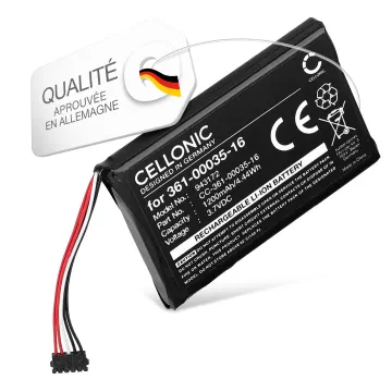 Batterie pour Alpha 100, A04223, TT25 GPS 1200mAh de CELLONIC