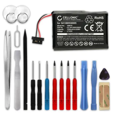Battery for Medion GoPal P4410/P4210; Becker Active 43/Ready 43; Mitac Mio P350/P550 1250mAh + Tool-kit 17pcs from subtel