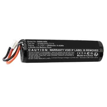 Bateria HBC Radiomatic SPMB2000LITX1S 2600mAh - , Batería larga duración para controles remotos Spektrum Transmitter NX6 / Transmitter NX8