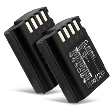 2x Batteria per Panasonic Lumix G9 GH5 GH5S GH6 S5 S5K DMW-BLK22 2250mAh , marca CELLONIC, ricambi di lunga durata per macchine fotografiche e videocamere