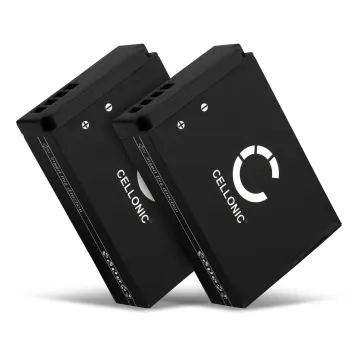 2x LP-E12 accu voor Canon EOS M50, EOS M100, EOS 100D, PowerShot SX70 HS - 820mAh vervangende accu voor camera