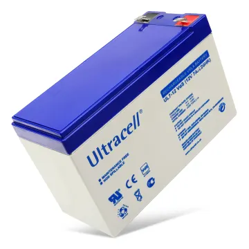 Lead-Acid Battery (PbCaSn, 12V, 24Wh, 7000mAh, UL7-12) for UPS, Backup, Security and Lighting Systems from Ultracell