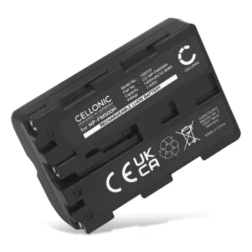 Akku für Sony Alpha A300, A200, A350, A700, A100, A900, A500, A850, A550, A580, NP-FM500H 1400mAh von CELLONIC