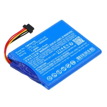 Bateria 1CP515161HR, UZ6 2000mAh - , Batería larga duración para GPS TomTom Pro 8270 / Pro 8275 / Bridge