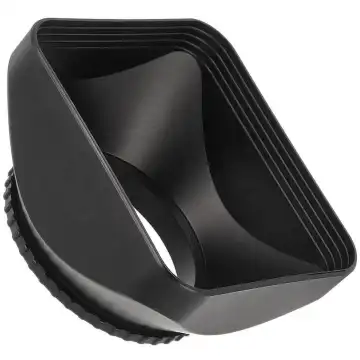 CELLONIC® Ø 46mm DV Lens Hood for 46mm Plastic Screw-in Square Sun Shade