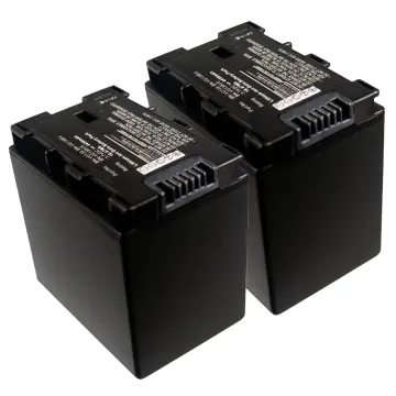 2x BN-VG107 -VG108 -VG114 -VG121 Battery for JVC GZ-E15 GZ-EX315 EX215 GZ-HM550 HM30 HM310 HM330 GZ-HD620 GZ-MG750 GZ-MS110 4450mAh Camera Battery Replacement