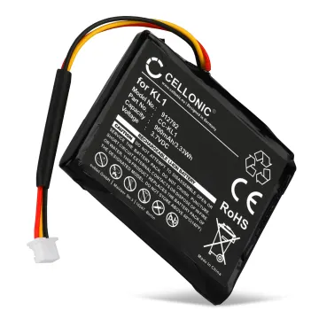 Batteria CELLONIC® 6027A0114501,KL1 per navigatore GPS TomTom VIA 1405 1405M 1405T, VIA 1435 1435TM, VIA 1505 1505M 1505T, VIA 1535 Affidabile ricambio 900mAh compatibile al 100%