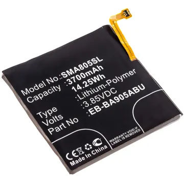 EB-BA905ABU,GH82-20346A Battery for Samsung Galaxy A80 (SM-A805) Smartphone / Phone Battery Replacement - 3700mAh