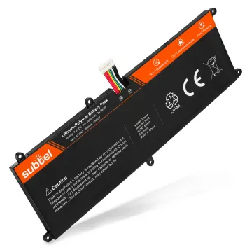 Batteria subtel® VHR5P per notebook Dell Latitude 11 (5175) / 11 (5179) Affidabile ricambio da 4600mAh Sostituzione ottimale per computer portatile laptop Dell